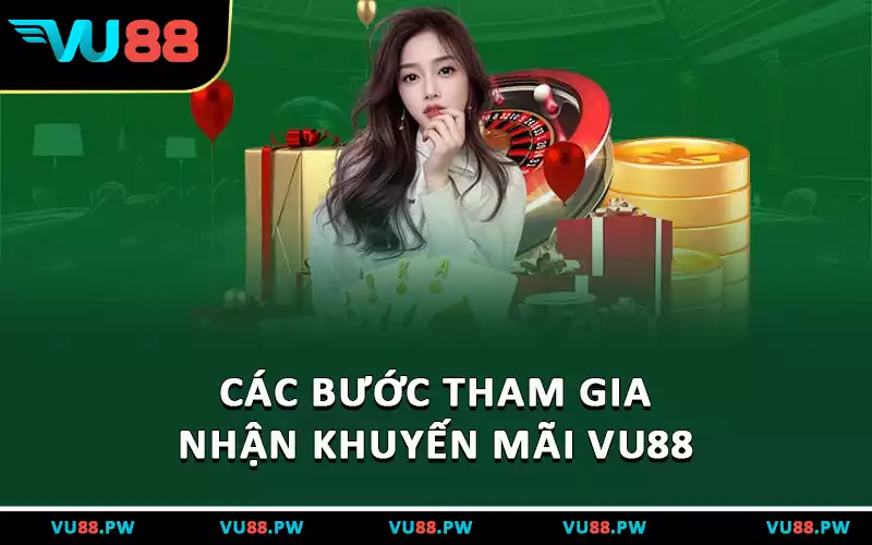 Các bước tham gia nhận khuyến mãi