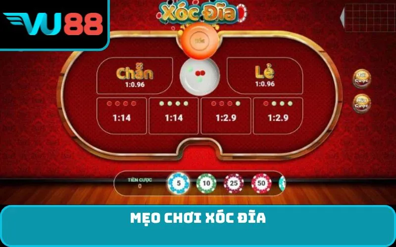 mẹo chơi xóc đĩa