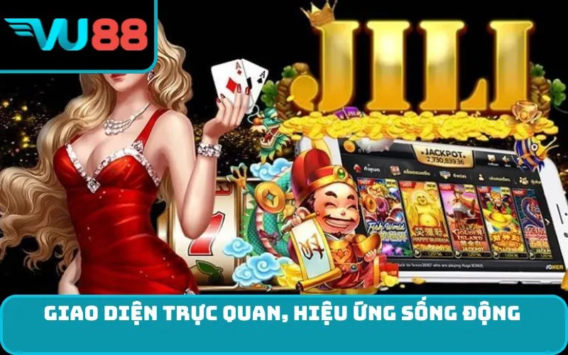 Giao diện trực quan, hiệu ứng sống động